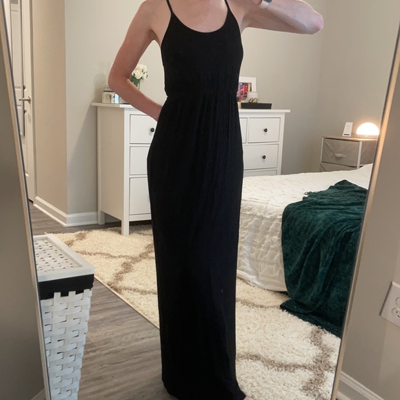 Urban Outfitters Maxi Black Dress Tank - Picture 5 of 8